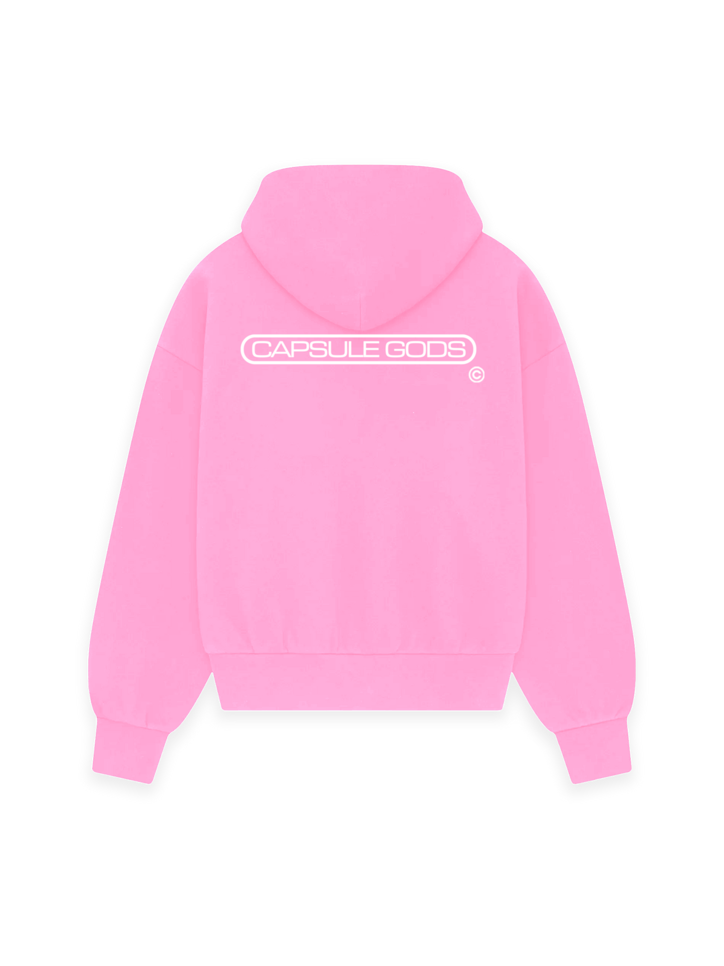 Spoiled Baby Hoodie - Pink/White - capsulegodsshop