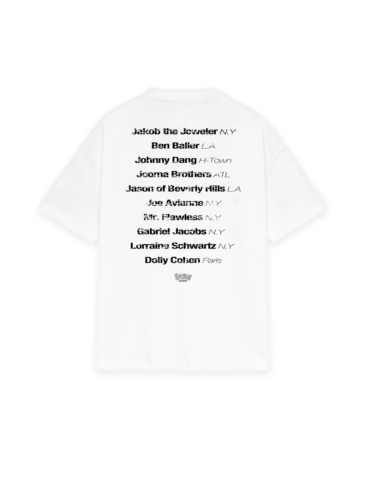 Iced mouth - White - capsulegodsshop