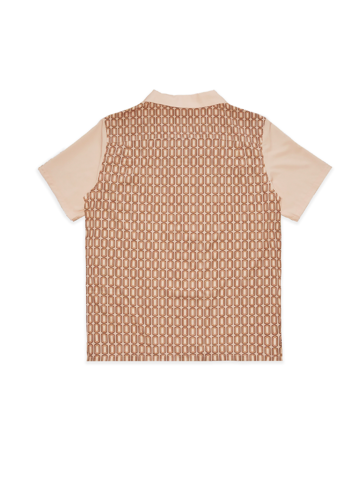 "DAVIS 1972" Shirt NUDE/BROWN - capsulegodsshop