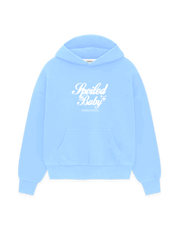 Spoiled Baby Hoodie - BabyBlue/White - capsulegodsshop