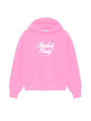 Spoiled Baby Hoodie - Pink/White - capsulegodsshop