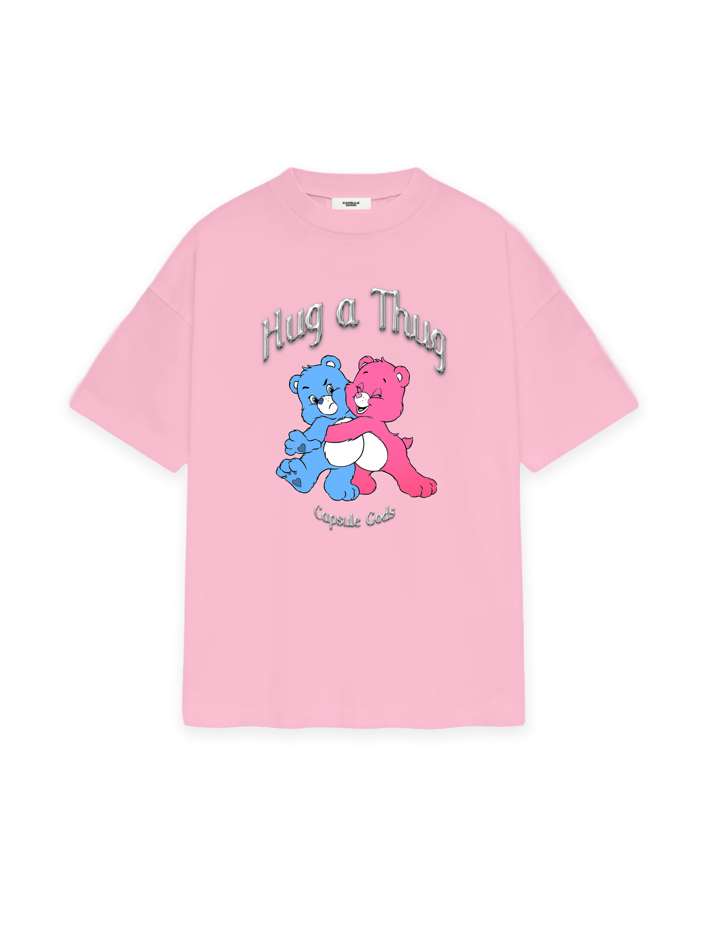 Hug a Thug - Baby Pink - capsulegodsshop
