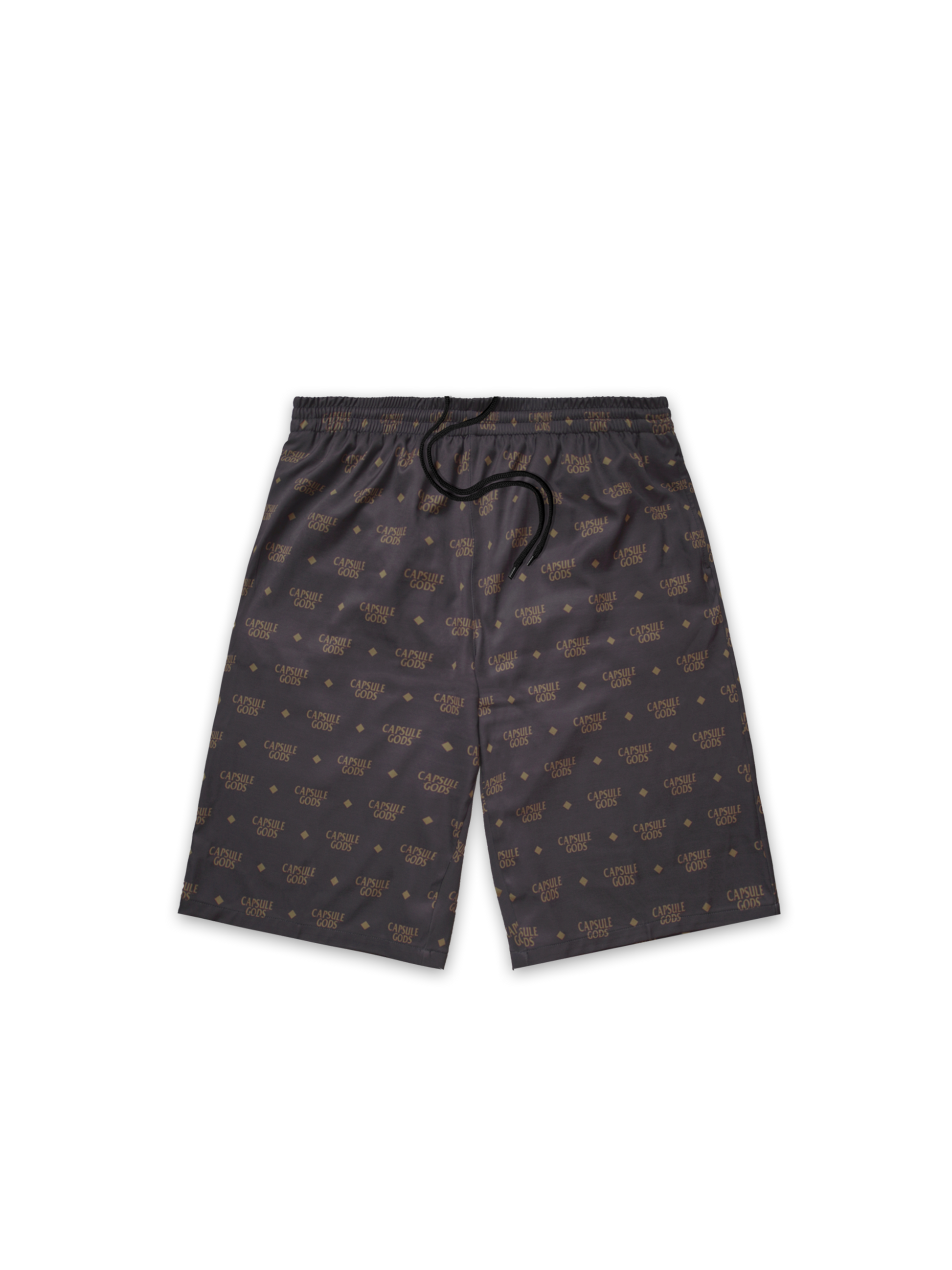 Brown/Beige Capsule Gods Signature Short - capsulegodsshop