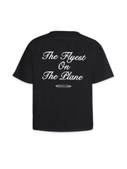 The Pilot Shirt - Black - capsulegodsshop