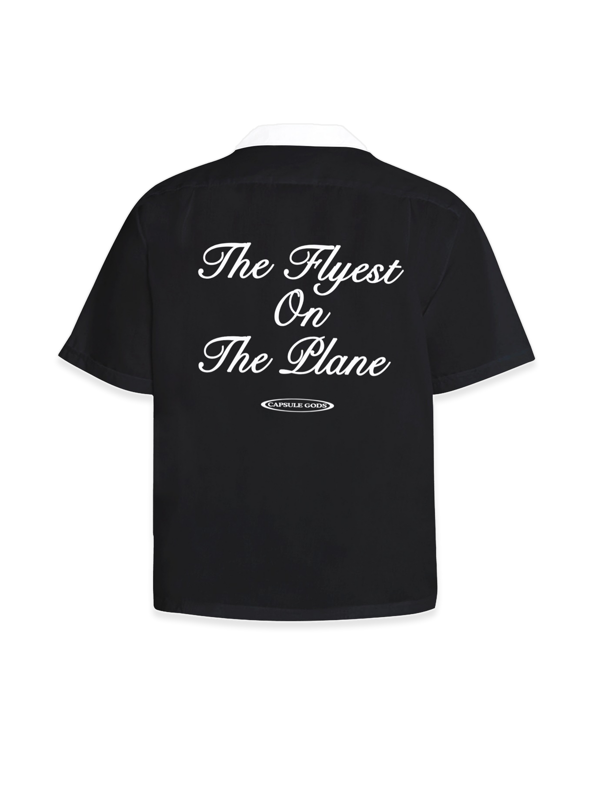 The Pilot Shirt - Black - capsulegodsshop