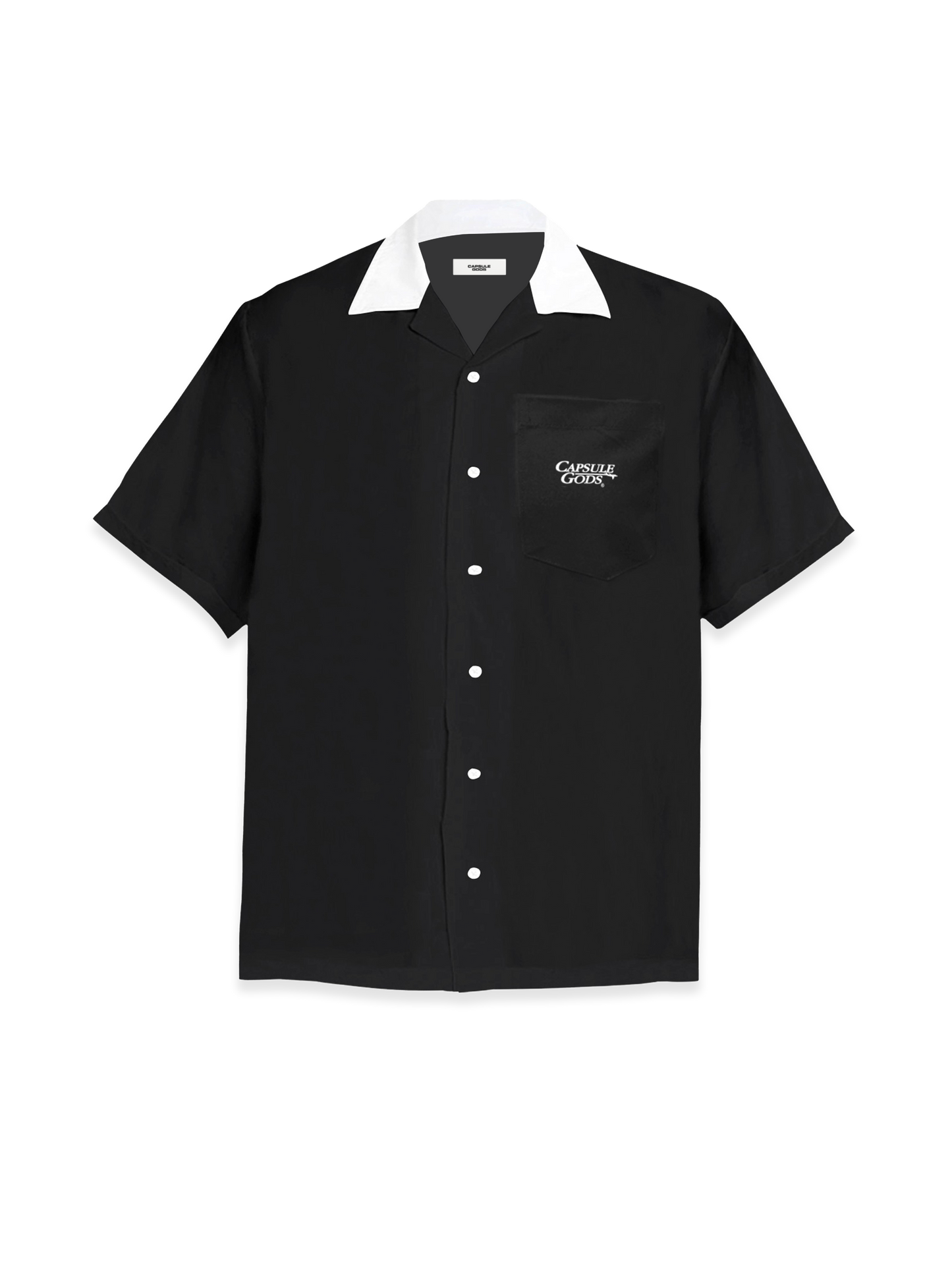The Pilot Shirt - Black - capsulegodsshop