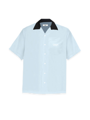 The Pilot Shirt - Baby Blue - capsulegodsshop