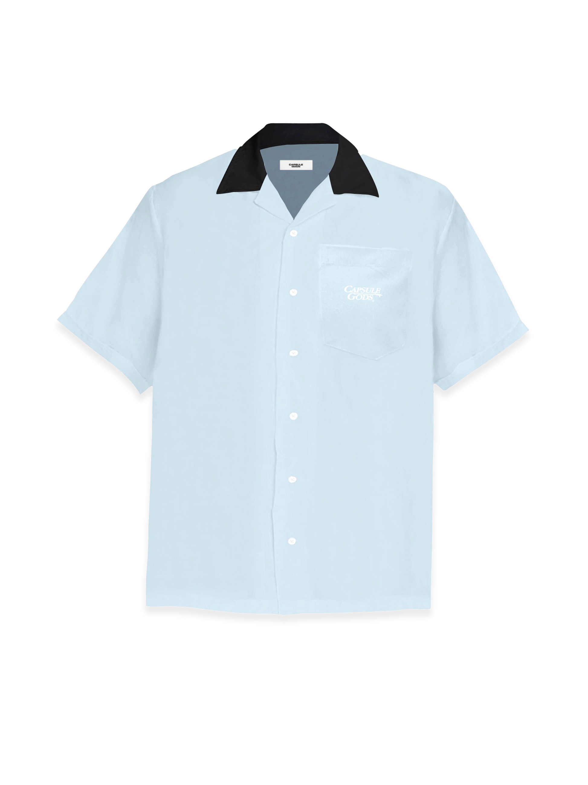 The Pilot Shirt - Baby Blue - capsulegodsshop