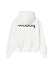 Quality Time Hoodie - White - capsulegodsshop