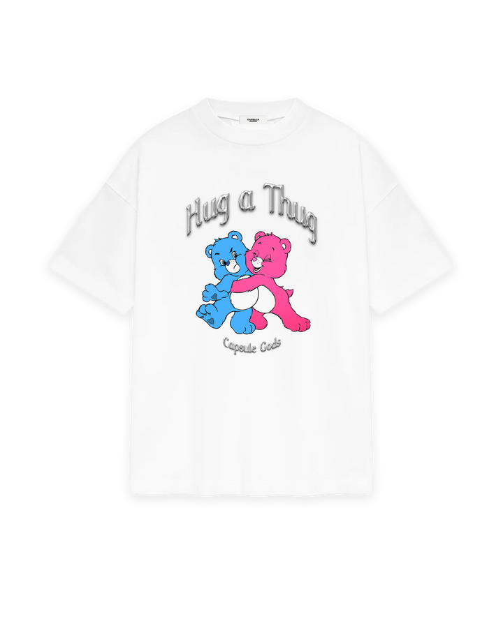 Hug a Thug - White - capsulegodsshop