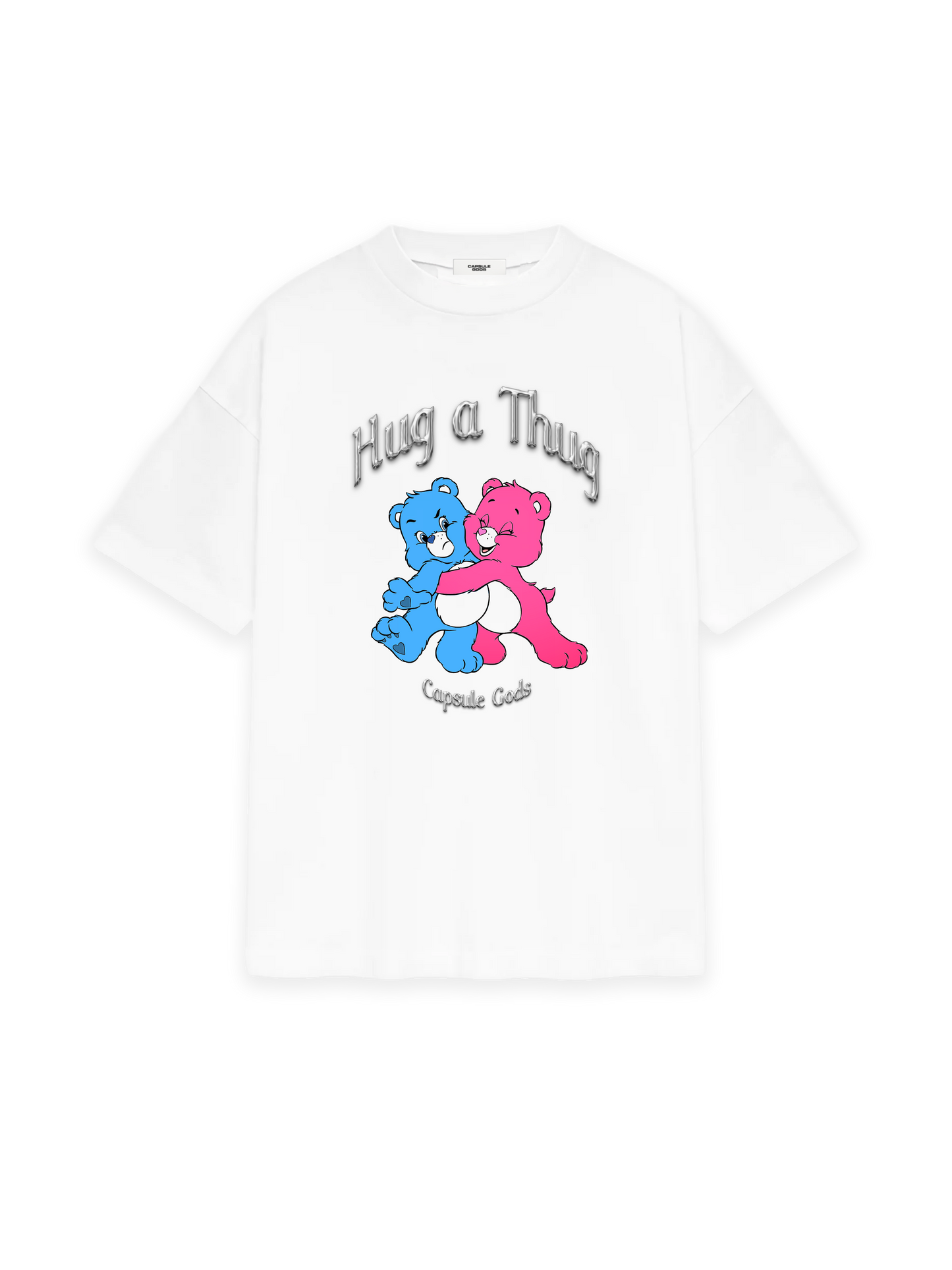 Hug a Thug - White - capsulegodsshop