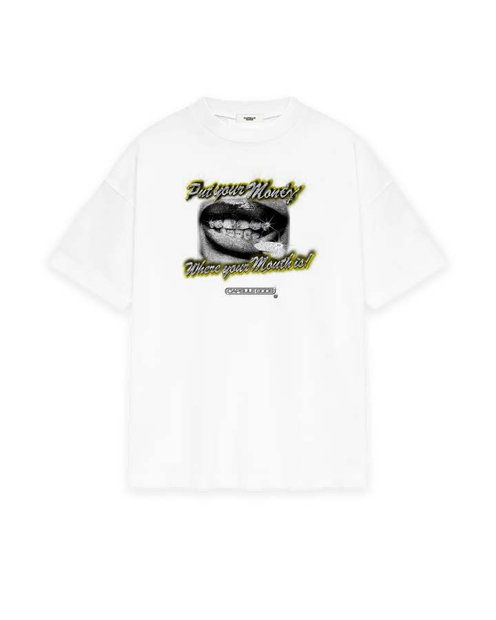 Iced mouth - White - capsulegodsshop