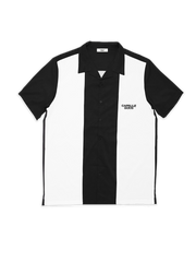 Rockabilly Black-White Bowling Shirt - capsulegodsshop