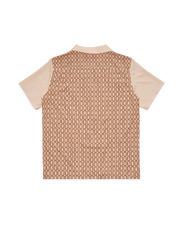"DAVIS 1972" Shirt NUDE/BROWN - capsulegodsshop