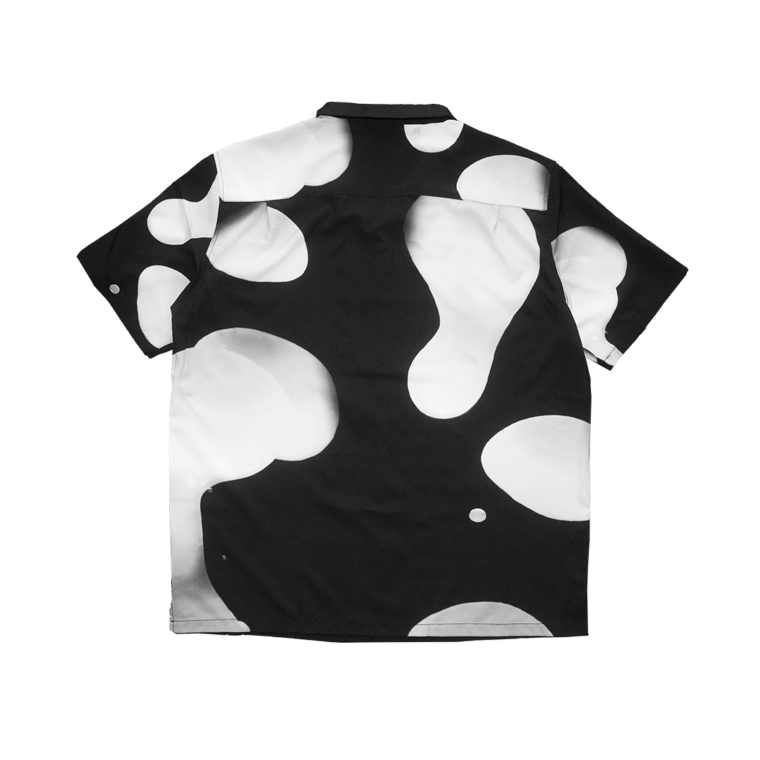 "Lava" Shirt Black/White - capsulegodsshop