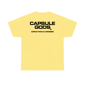 Design School Student "Capsule Gods Signature" Vanilla Tee-Shirt - capsulegodsshop
