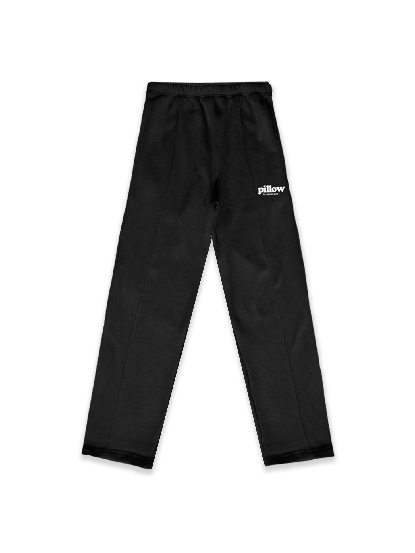 "Pillow Fight" Black-White SWEATPANTS - capsulegodsshop