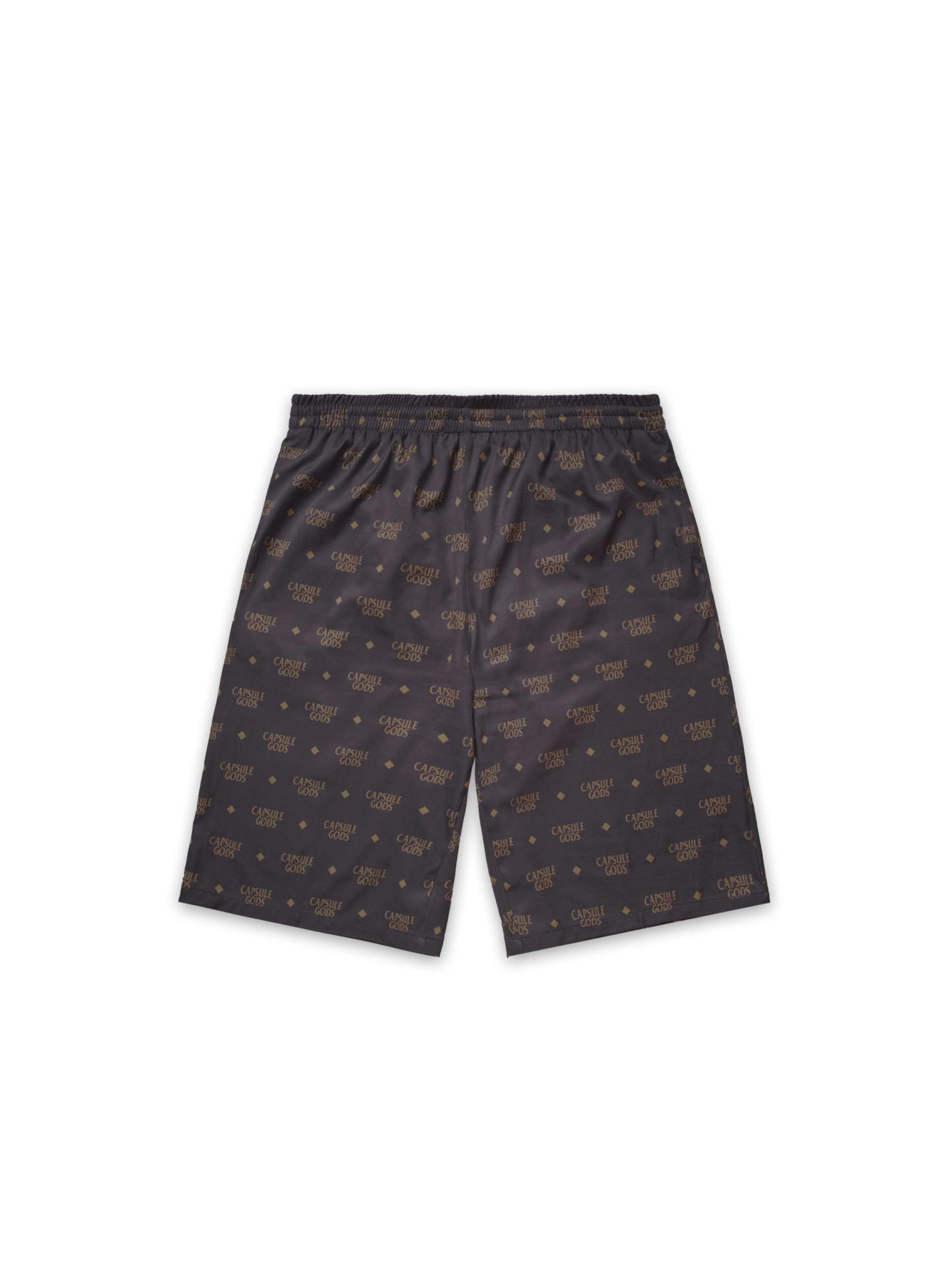 Brown/Beige Capsule Gods Signature Short - capsulegodsshop