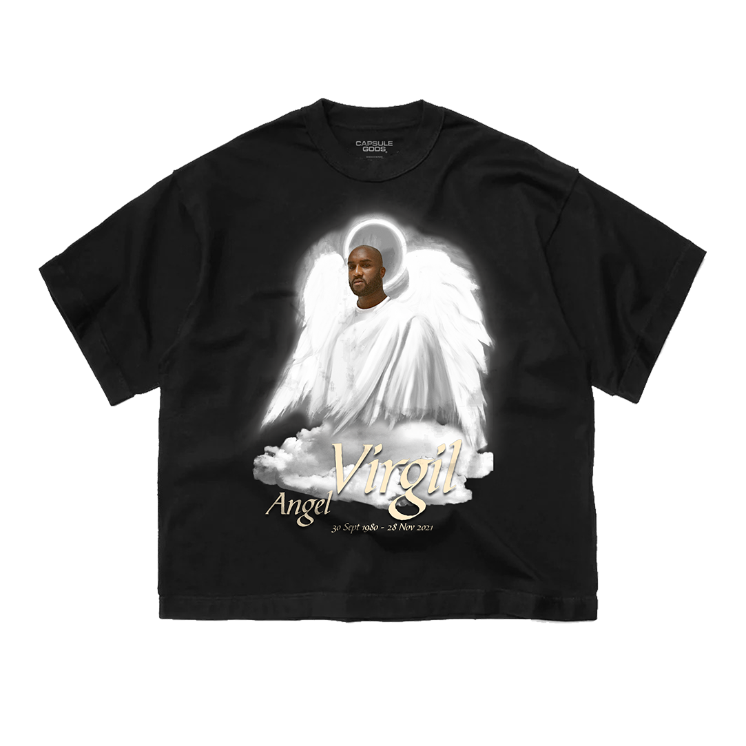 PRAYING ANGEL VIRGIL Tee - capsulegodsshop