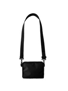 "CARBON" CONVERTIBLE SET IN BLACK INCLUDED ZIPPED ON/OFF SHOULDER BAG - capsulegodsshop