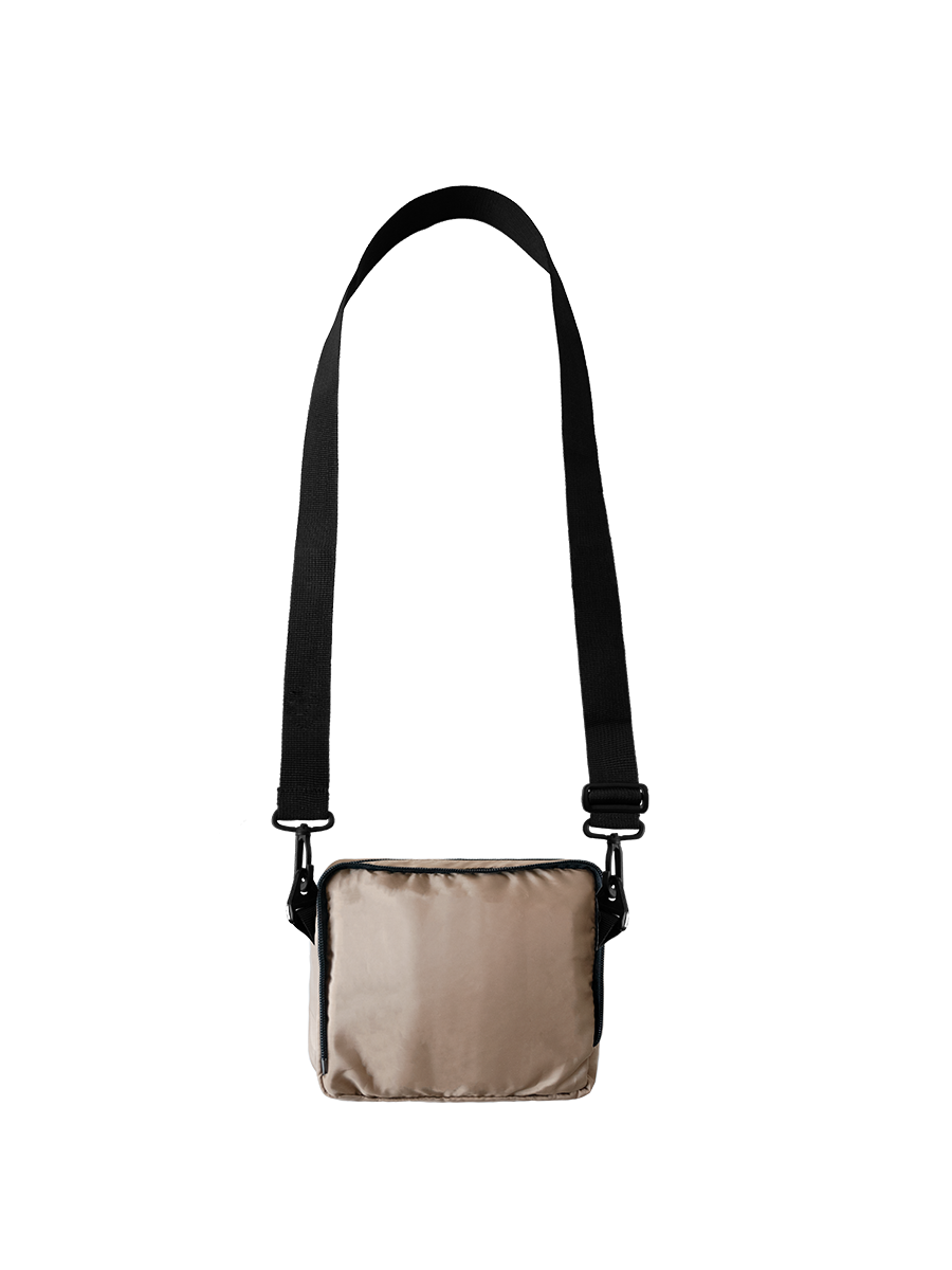 "SILICON" CONVERTIBLE SET NUDE INCLUDED ZIPPED OFF SHOULDER BAG - capsulegodsshop