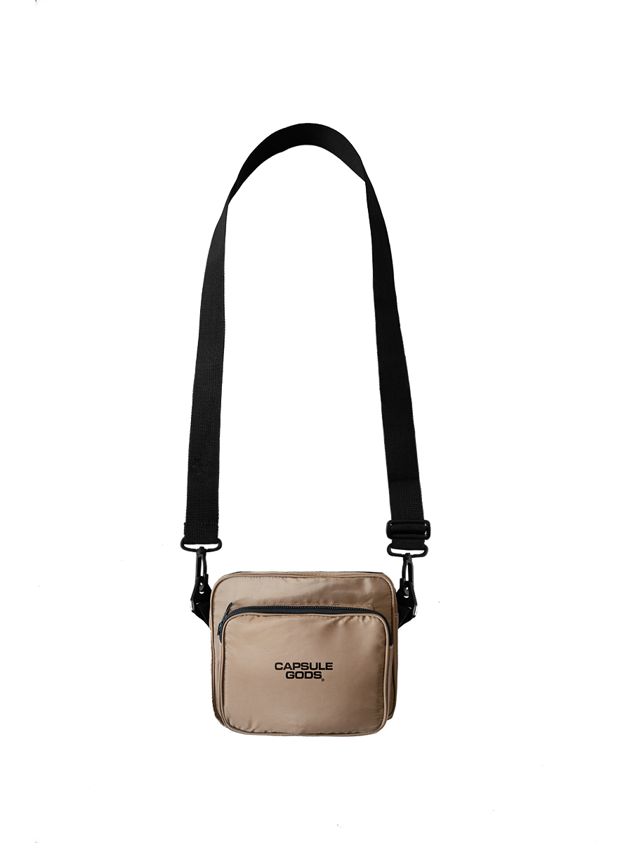 "SILICON" CONVERTIBLE SET NUDE INCLUDED ZIPPED OFF SHOULDER BAG - capsulegodsshop