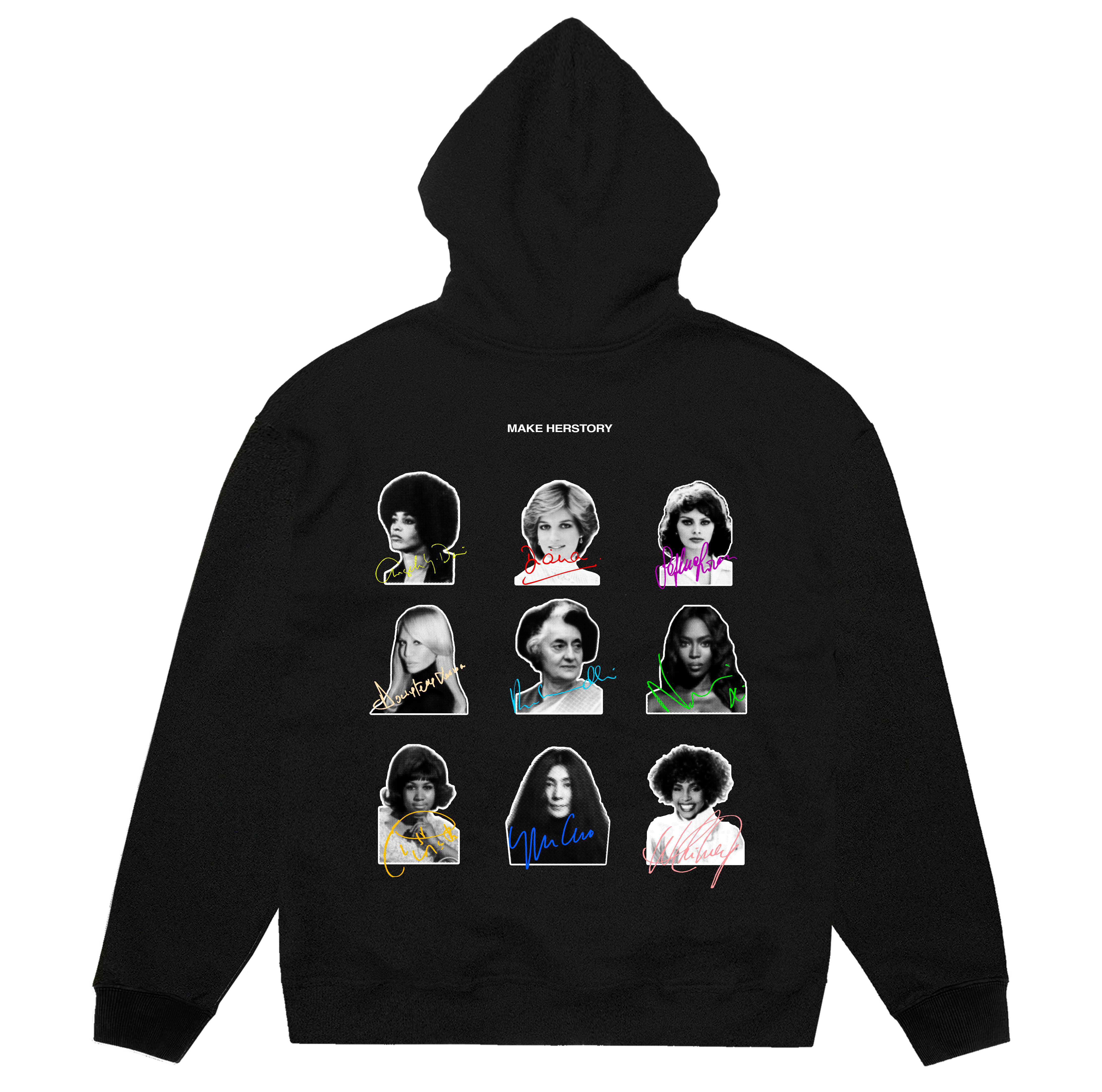 (LIMITED) Behind Every Great Human There's A Great Woman Black Hoodie - capsulegodsshop