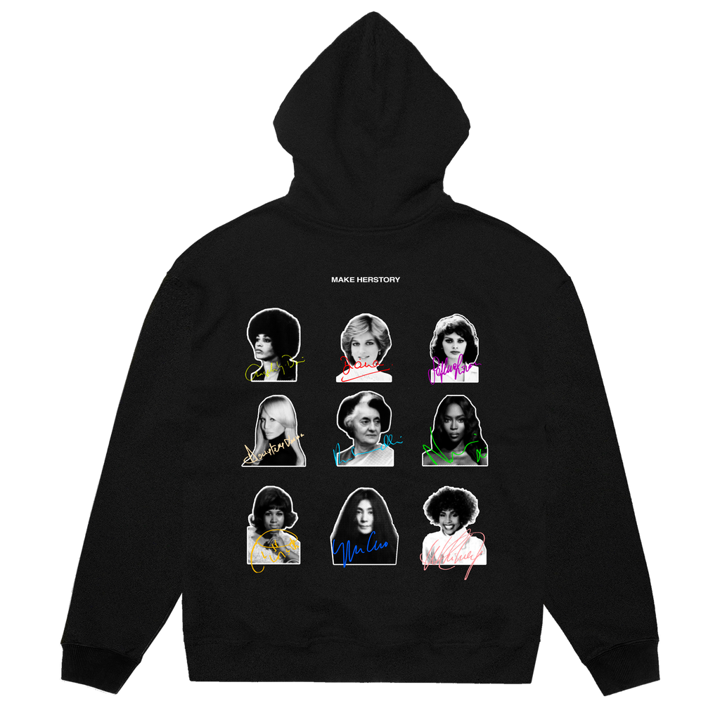 (LIMITED) Behind Every Great Human There's A Great Woman Black Hoodie - capsulegodsshop