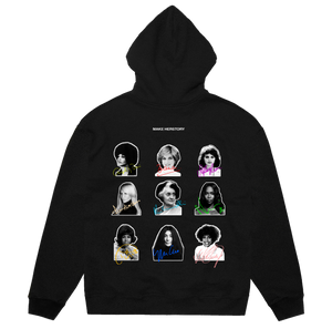 (LIMITED) Behind Every Great Human There's A Great Woman Black Hoodie - capsulegodsshop
