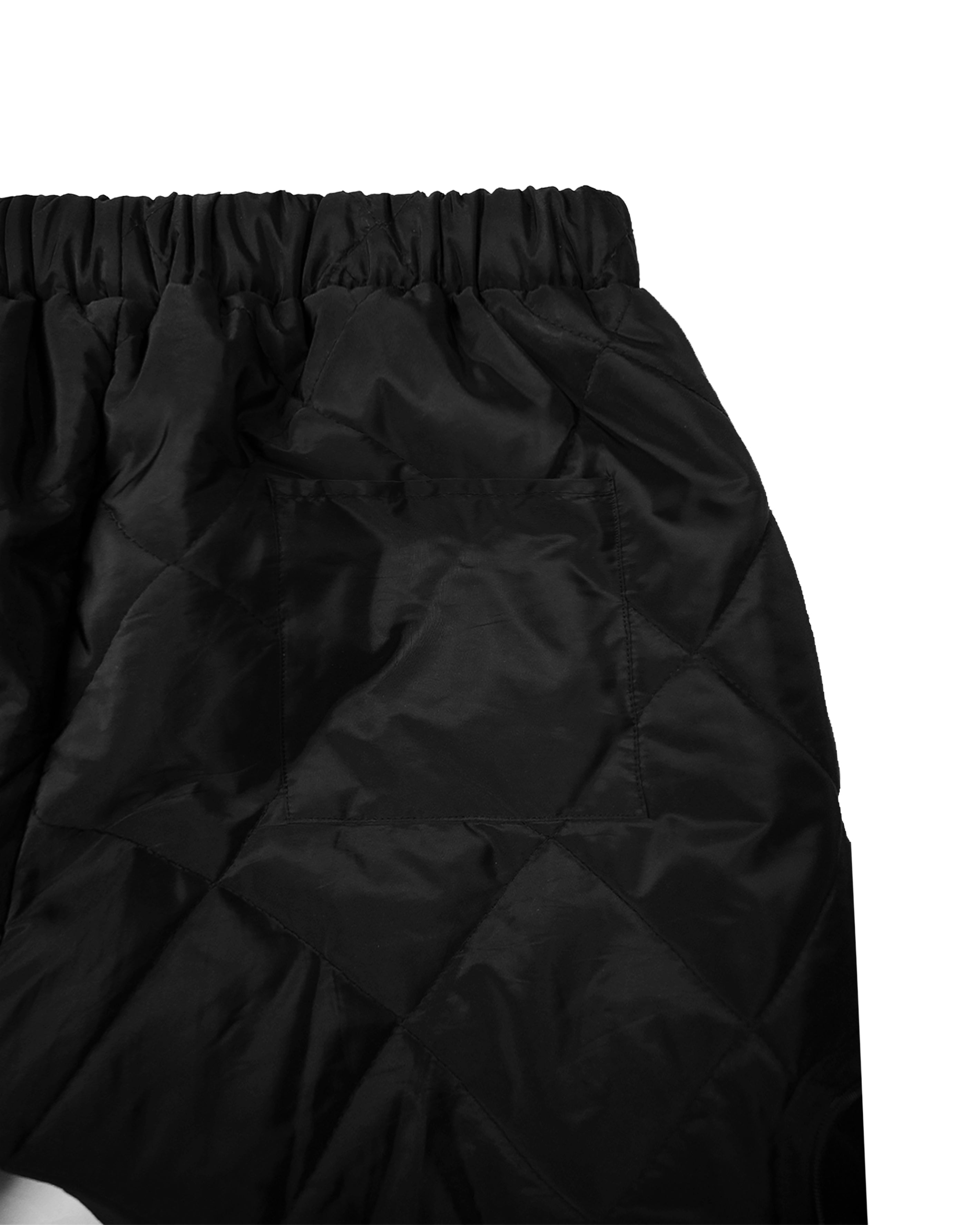 CARGO PANTS "CARBONE" CONVERTIBLE IN BLACK - capsulegodsshop