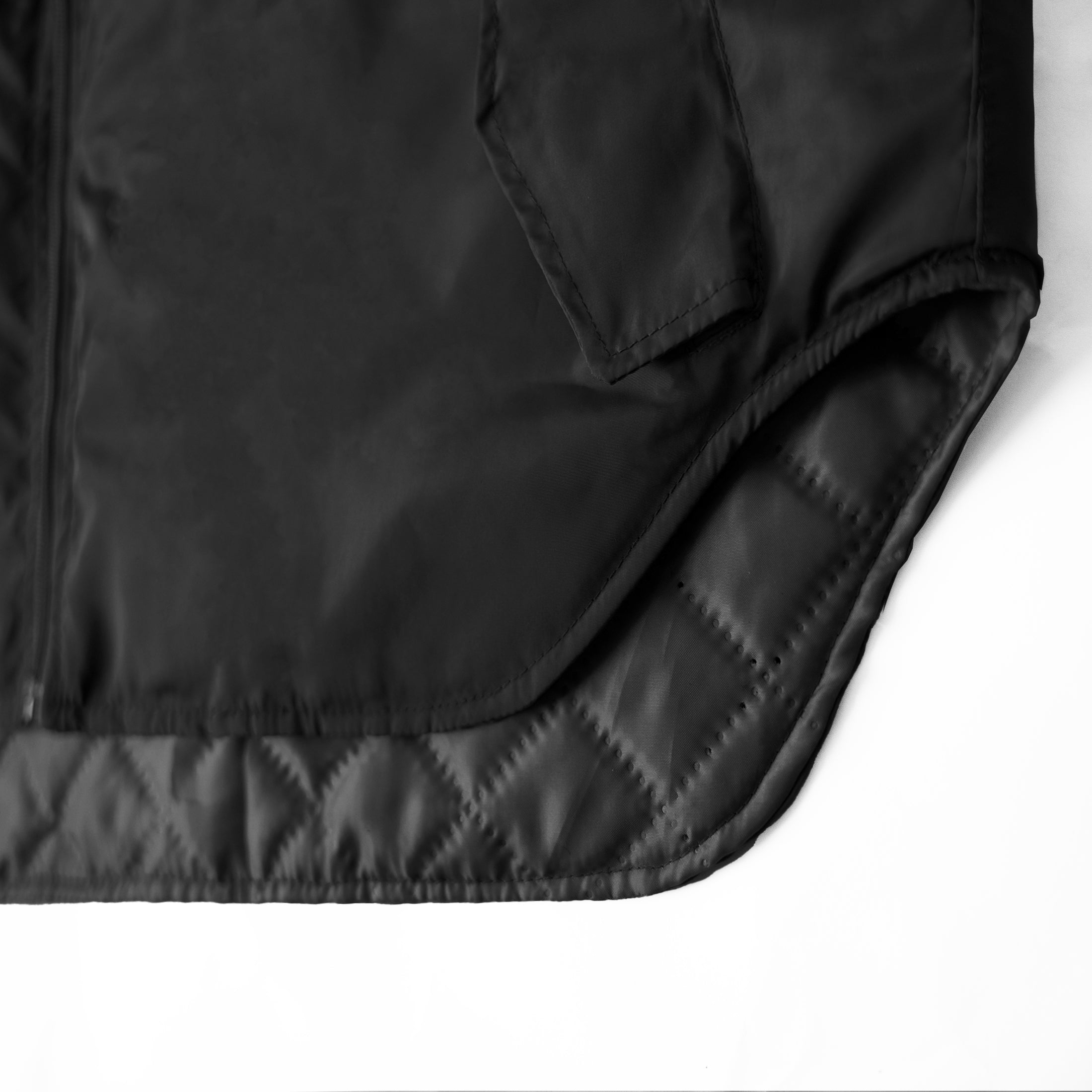 "CARBON" CONVERTIBLE SET IN BLACK + ZIPPED OFF SHOULDER BAG - capsulegodsshop